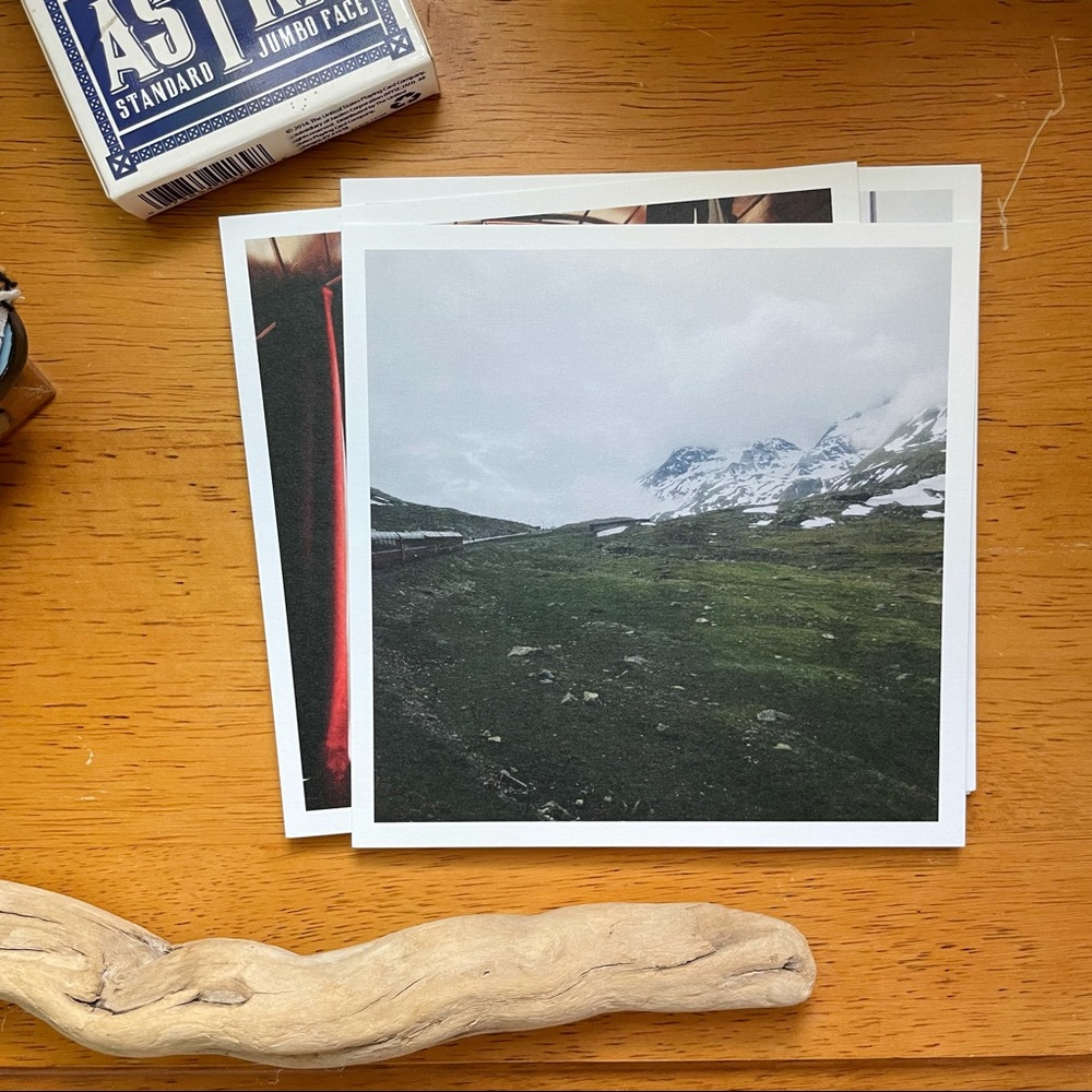 Art Print / Bernina Express / 5x5 - Picture 2 of 2